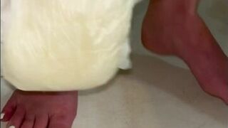 Diaper drenching compilation - porn video